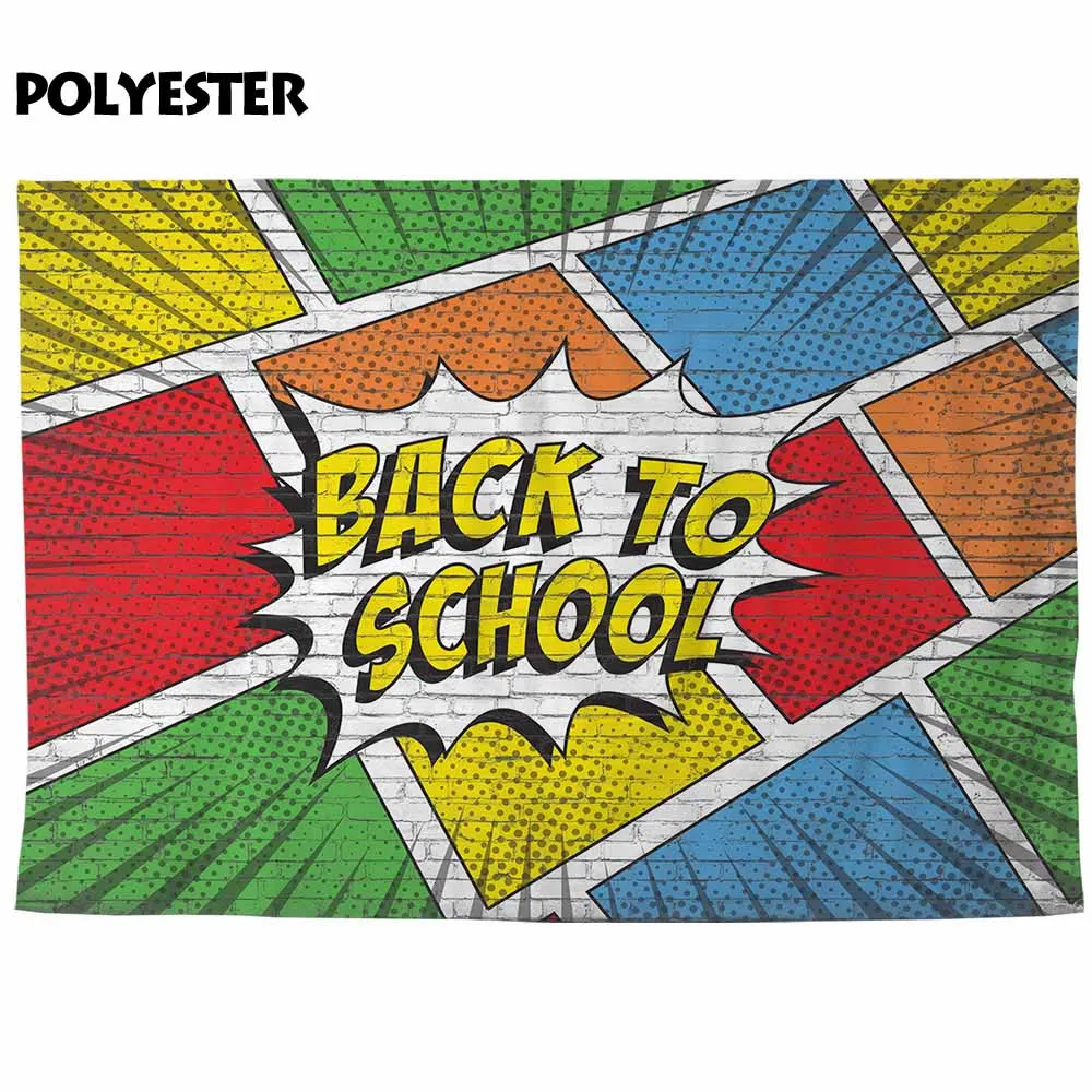 Allenjoy вернуться в школу фотографические фоны Забавная красочная игровая площадка