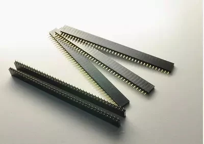 

10 шт., 2,54 мм 40 штырьков, Женский Однорядный штыревой разъем PCB