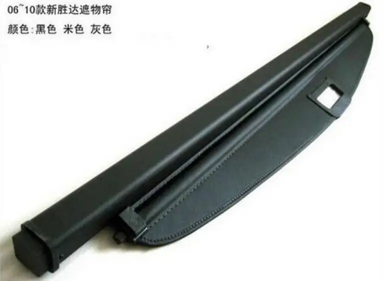 Для hyundai Santa Fe 2006 2007 2008 20092010 2011 2012 защитный экран задний багажник аварийный блок черный капюшон