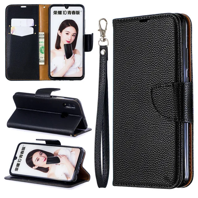 Флип-чехол для телефона Etui on Fundas huawei Y5 чехол для huawei Y5 Prime Роскошный кожаный чехол-кошелек с зернистой текстурой