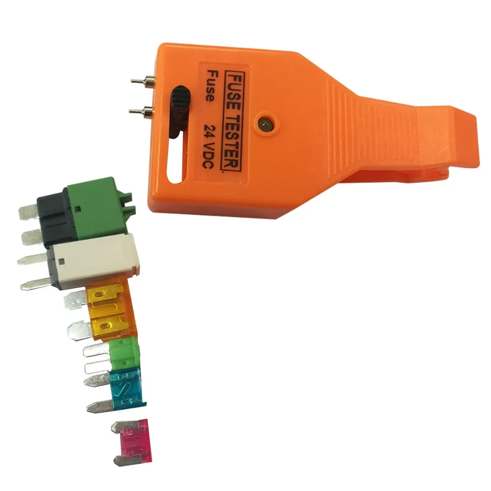 

Mini Portable Car Boat Auto Mini Fuse Tester DC 24V Fuse Checker Puller Removal Tool