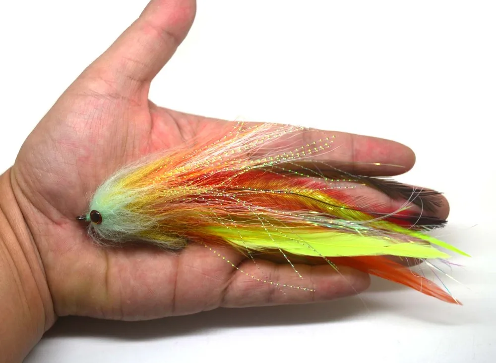 6 &quotфорель лосось Steelhead Щука Fly Рыбалка стример мухи Новый | Спорт и развлечения