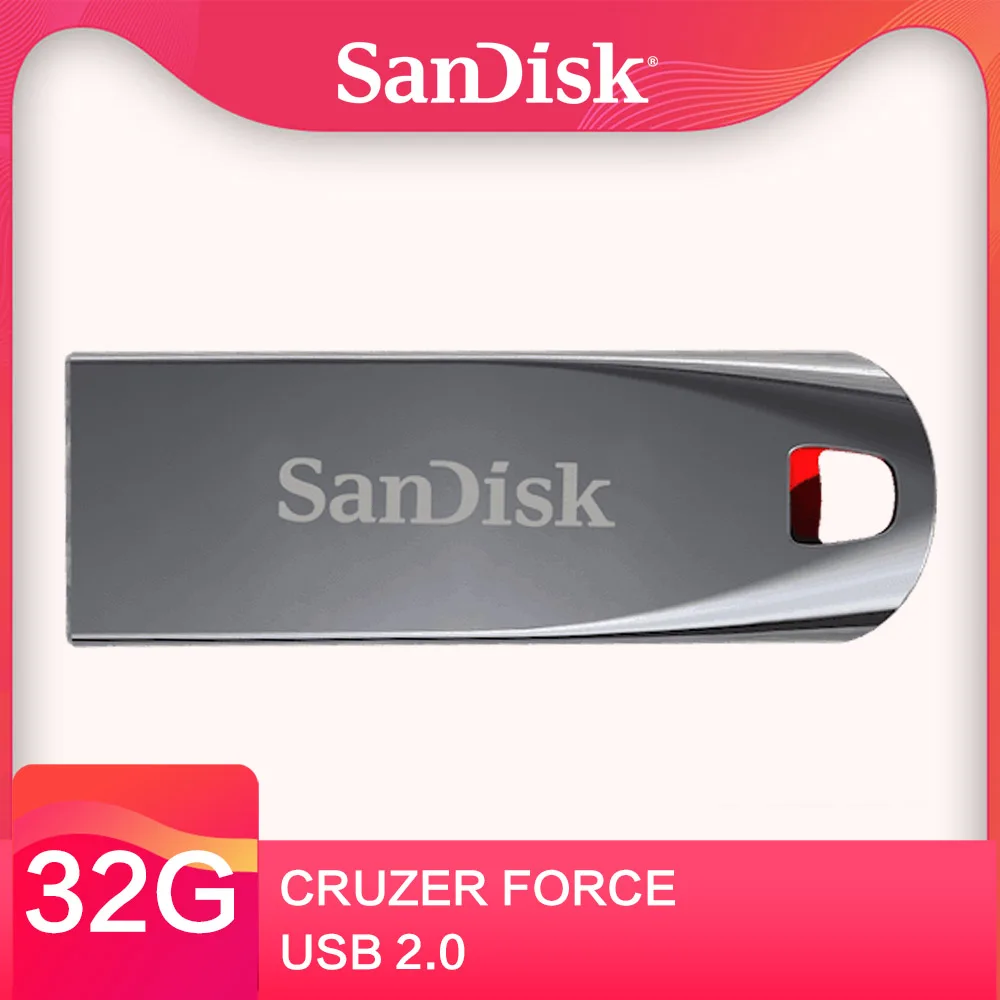 SanDisk USB флеш накопитель 8 ГБ 16 32 64 Гб мини накопители 2 0 флешки поддержка