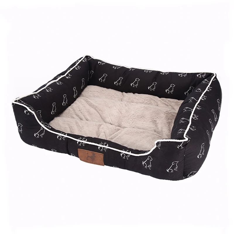 dog bed 4 Продукты для собаки кровати питомник для больших собак Щенок собака-кровать кошки скамейка диван одеяло дом кошка коврик Чихуахуа для коврики для животных PY0102 - Цвет: dog bed 4