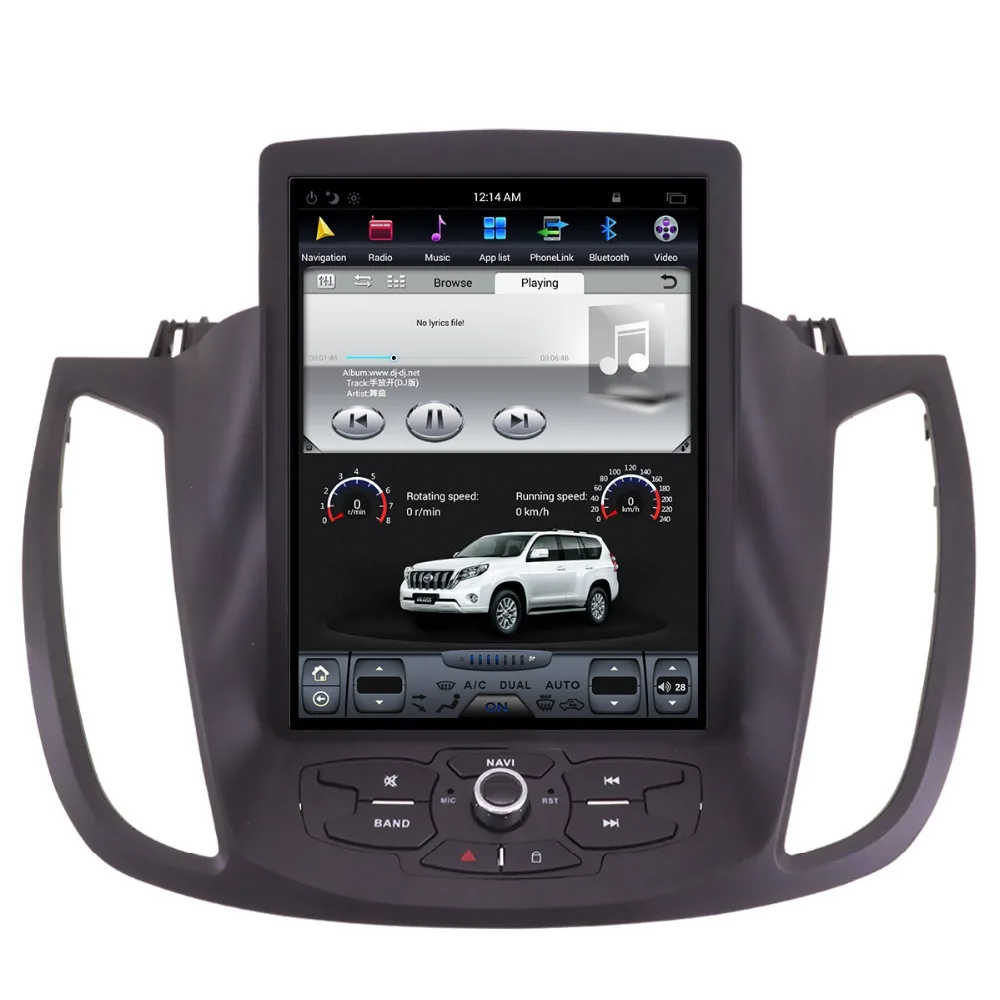 Android7 Tesla стиль автомобиля без CD dvd плеер gps навигация для Ford Kuga/Escape 2013 2017 Авто