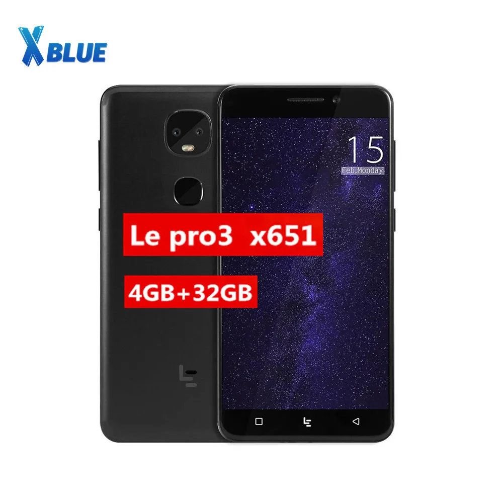 Новый LETV LeEco Le Pro 3X651 Мобильный телефон 5 дюмов МТК Deca Core Две sim карты 4000 мАч батарея 4