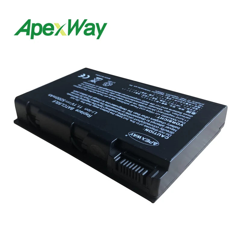 Аккумулятор Apexway для ноутбука Acer Aspire 5611 5612 5630 5632 5633 5634 5650 5652 5680 5683 5684 Extensa 5200 TravelMate