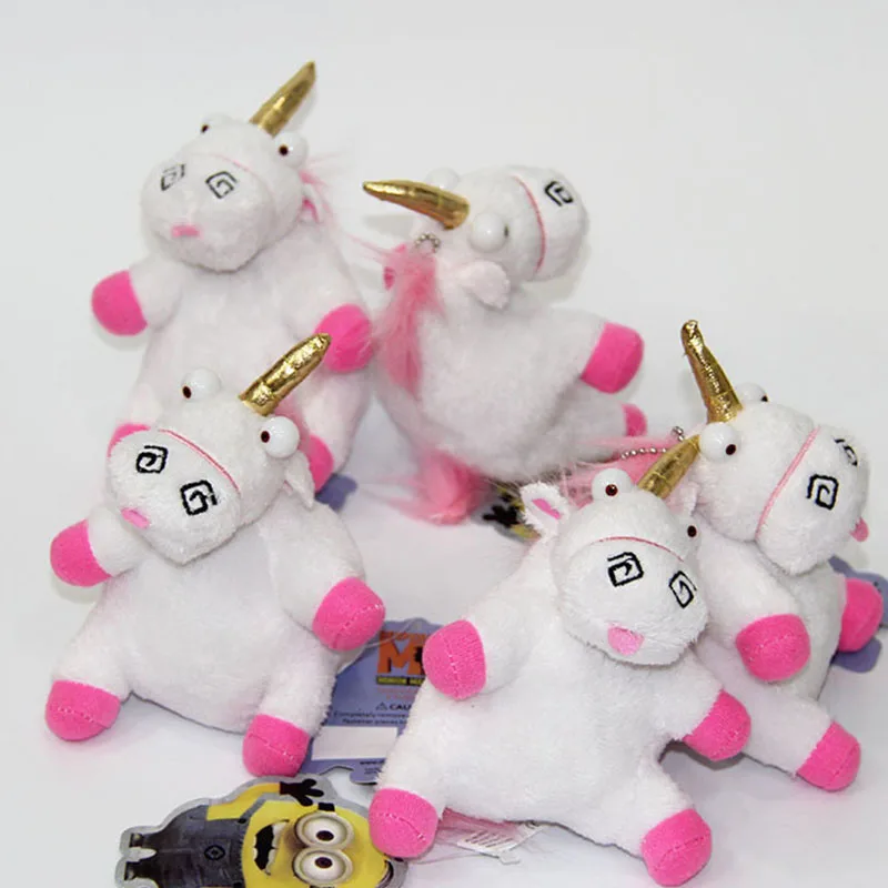 13 см 1 шт. плюшевые Игрушечные лошадки единорог брелок для ключей кулон мягкие