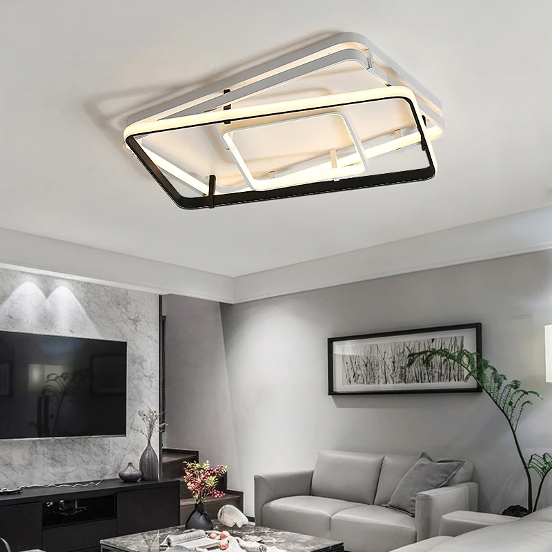 Светодиодный потолочный светильник Chandelierrec Moden AC85 265V алюминиевый для гостиной