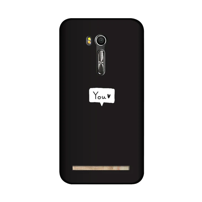 Мягкий силиконовый чехол QAQsam для Asus Zenfone Go ZB551KL с рисунком Матовые чехлы