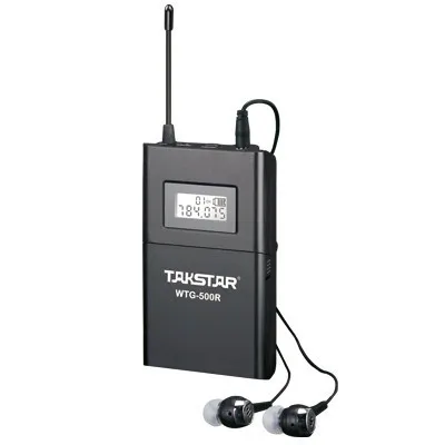 Высококачественная Беспроводная система туристического гида Takstar WTG500 UHF PLL