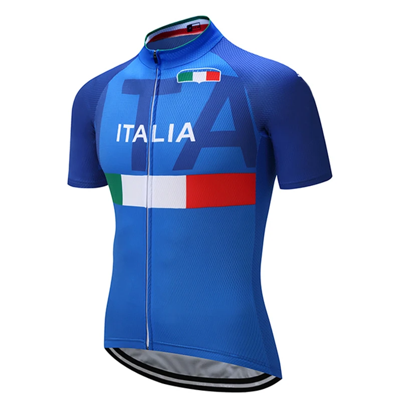 2019 Велосипеды сезон ITALIA team pro Джерси MTB Ropa Ciclismo мужская женская летняя обувь