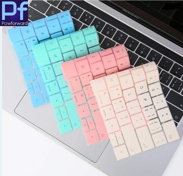 Для Macbook Pro 13 15 13,3 15,6 Сенсорная панель A1706 A1707 A1989 A1990 A2159 английская Клавиатура США защитная накладка