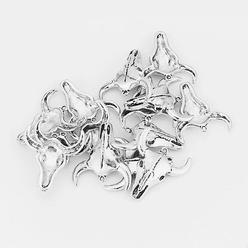 10 шт. быка/Ox/корова/крупного рогатого скота сплава в виде металлической