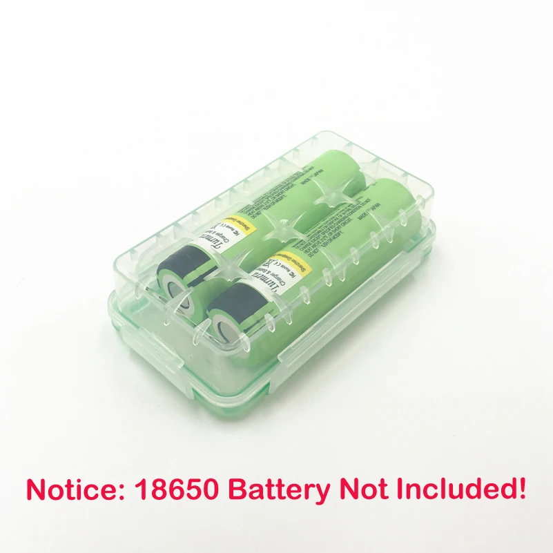 18650 чехол для аккумулятора пластиковая коробка 2X18650 | Электроника