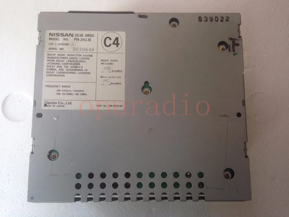 Для объективов Ni SSan 28188 AM900 Clarion 6 компакт дисков чейнджер головное устройство для