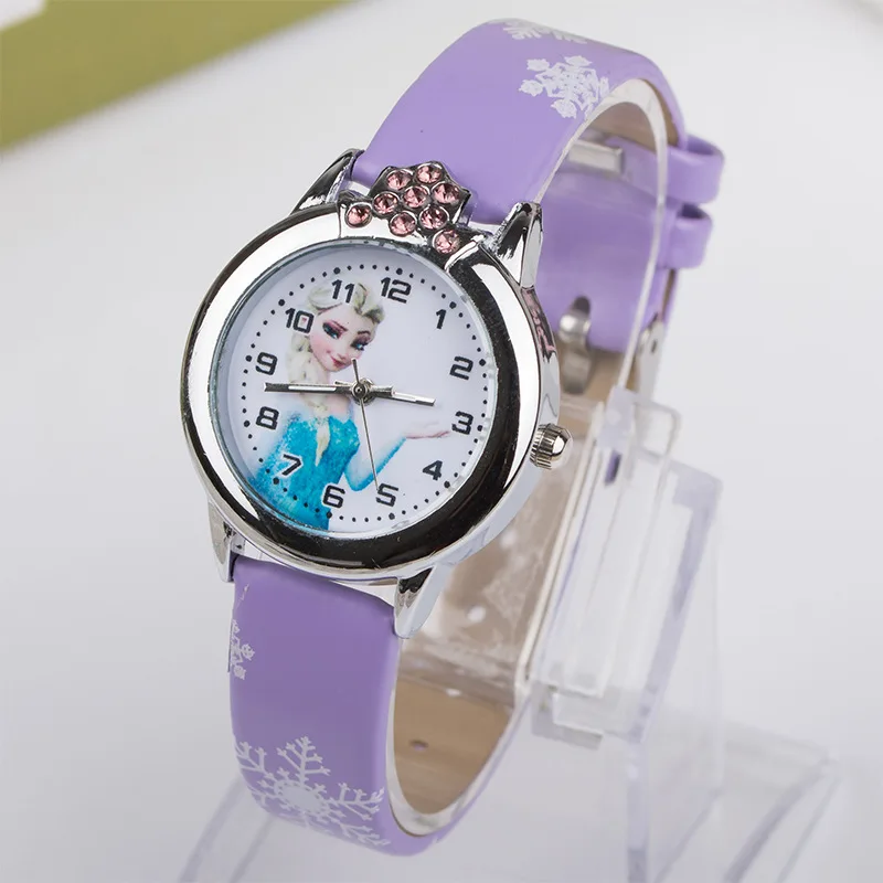 2019 новые роскошные детские часы для девочек красивые кварцевые принцессы с