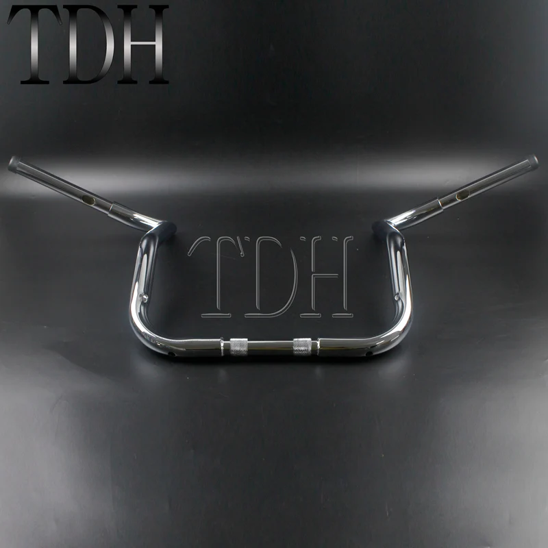 1" Rise 37" широкие рули для 1986 Up Harley Touring комоды Baggers FLHT FLHTC хромированная сталь железный руль мотоцикла