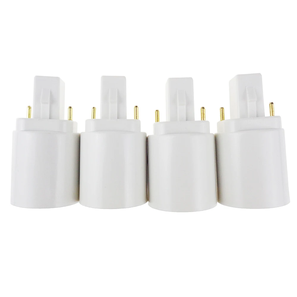 4 шт./лот держатель лампы преобразователь базового адаптера конвертер G24 в E27 для