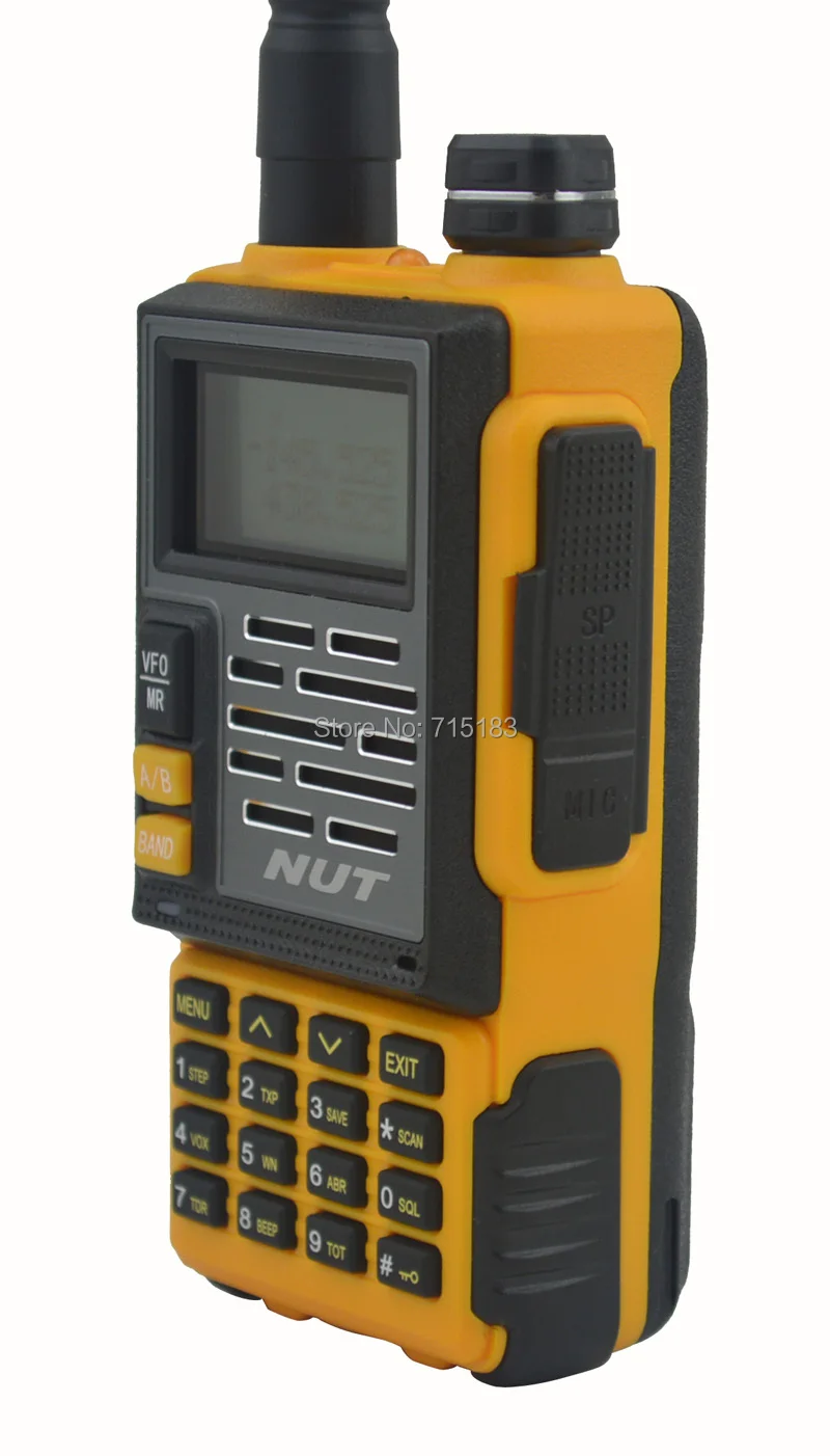 NUT AT-828UV 400-480MHz &amp 136-174MHz двухдиапазонный 6W 128CH портативный двухсторонний радио |