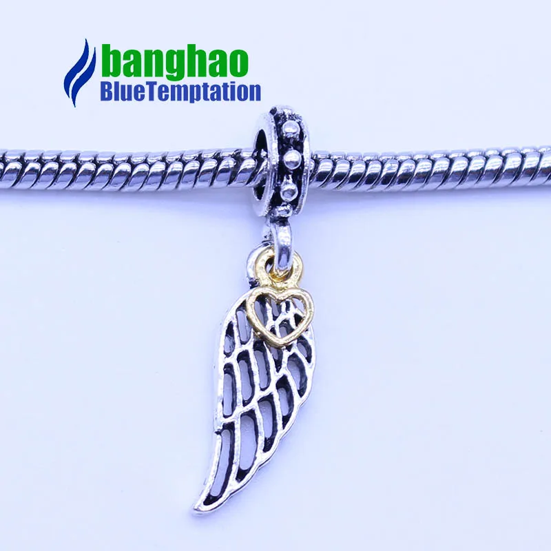 Оригинальные бусины wings plata de ley очаровательные ювелирные украшения на День