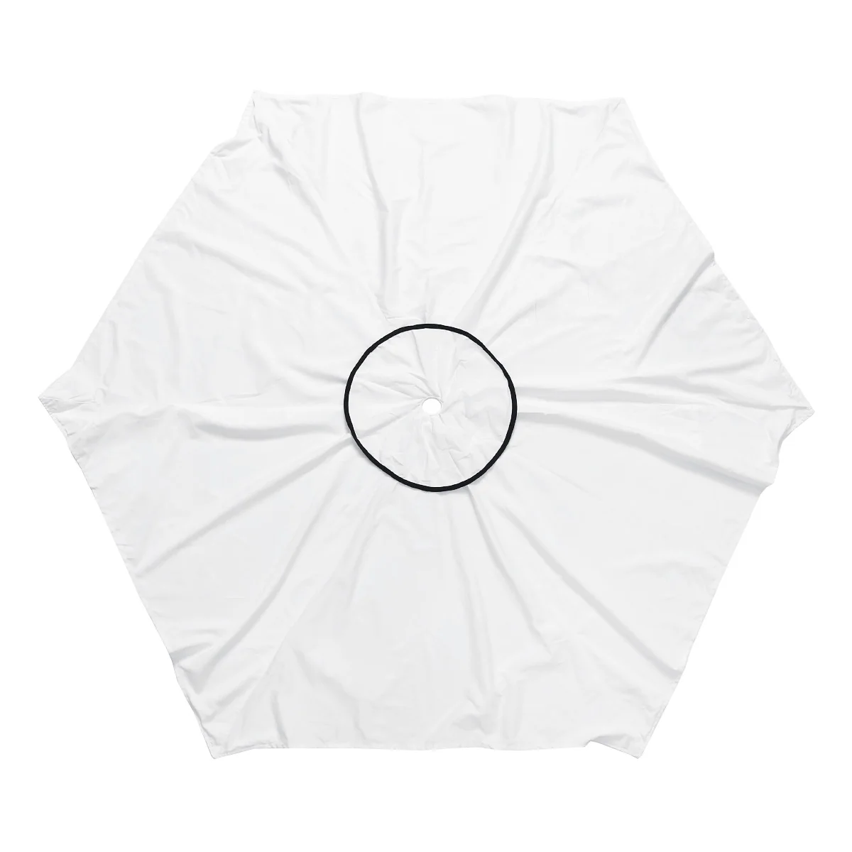 Белый Replacement Fabric Waterproof Canopy Parasol Sun Shelter Cover Parasol Top Garden OutdoorGarden Parasol Canopy Cover - Цвет: Белый
