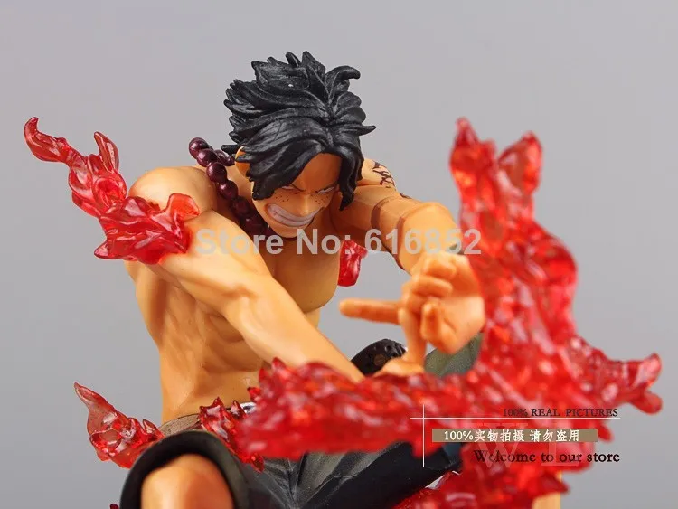 36pcs/lot EMS Anime One Piece Fire Fist Ace - Portgas D Cross Battle Ver. Zero PVC Action Figure Model Toy OPFG271 | Игрушки и хобби