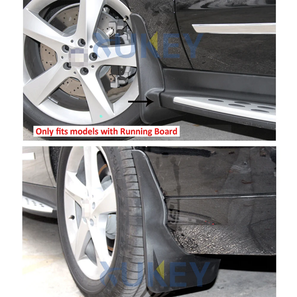 Брызговики для Benz M Class ML W166 2012 2015 ML300 ML350 ML500 W 2013 2014|mud flaps|splash guardmud flap accessories |