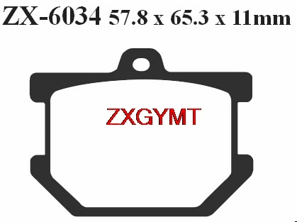 Полу-металлическая тормозная колодка тормозные колодки для YAMAHA XV 1000 XV1000 TR1 1981 - 1983