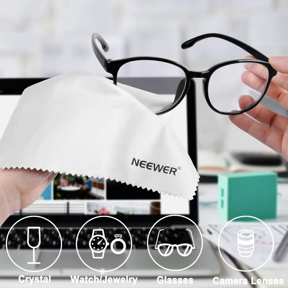Салфетка для очистки камеры Neewer ЖК экрана объектива очков планшетов смартфонов
