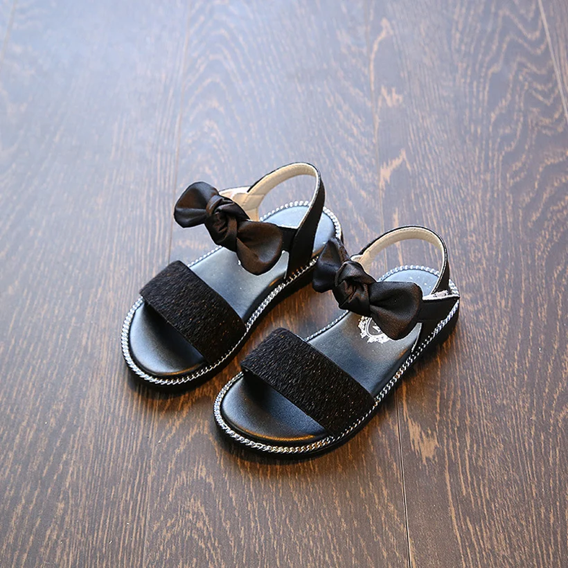 Девушки сандалии обувь партия принцессы малыша девушка дети свадьба обуви