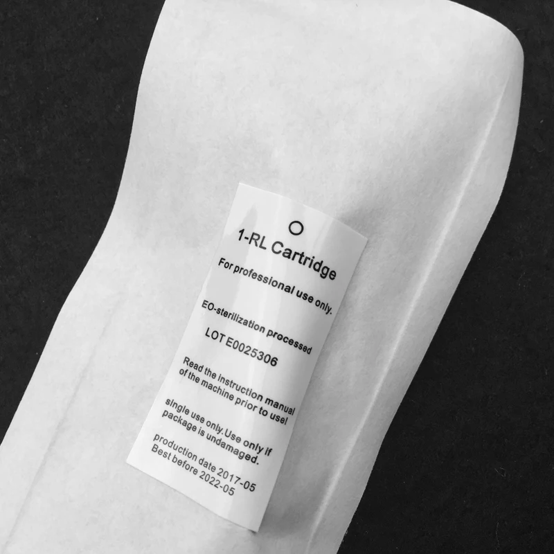 Перманентный макияж машины иглы татуировки бровей губ картридж иглы 1RL 100 шт. для перманентного макияжа машины Прямая поставка