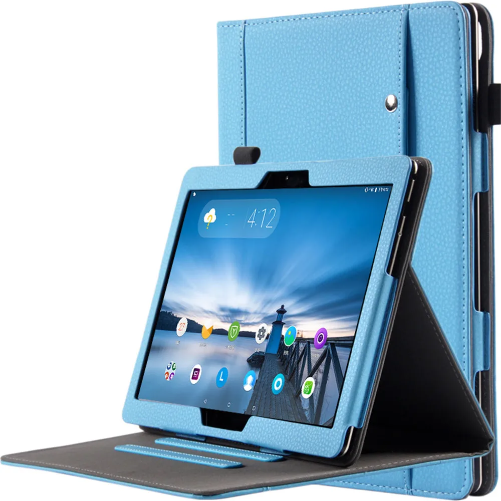 Smart Solid Flip Stand PU Leather Adjust Case Cover For Lenovo Tab P10 (TB-X705F/L) 10.1'ɺrmband Business Tablets&ampe-Books |
