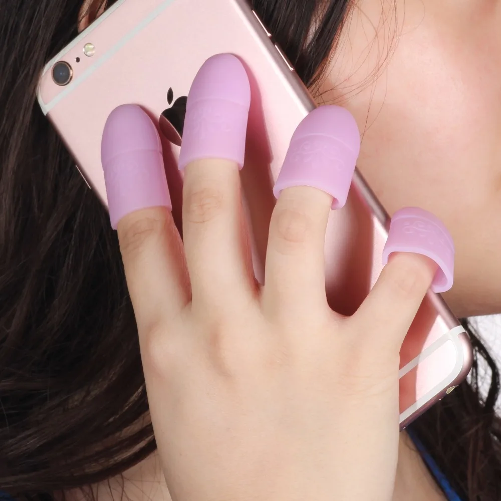 Soake off UV LED Gel Polish Nail Remover Silicone Elastic Cap Clip tools | Красота и здоровье