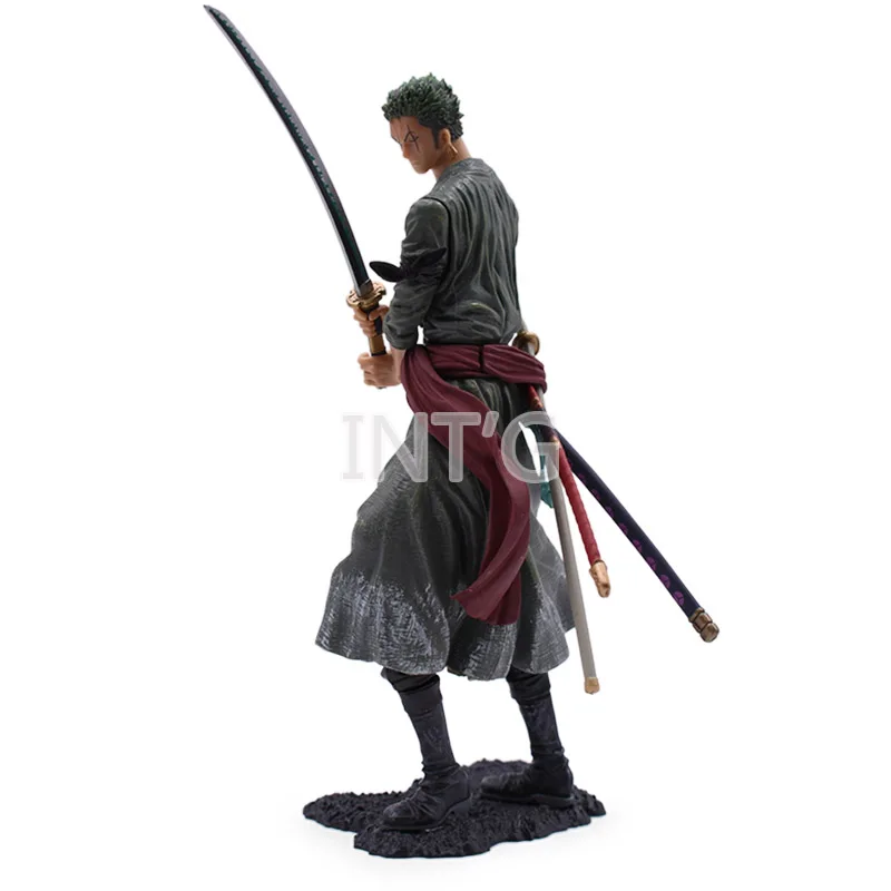 " 20 см Япония аниме одна деталь фигурка Roronoa Zoro ПВХ мультфильм фигурка игрушки Juguetes Коллекционная модель мальчик подарок кукла