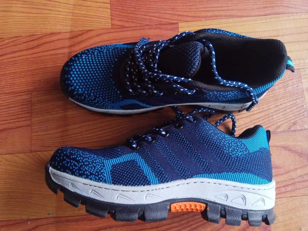 Мужские ботинки оксфорды с защитой от прокалывания Рабочая защитная обувь