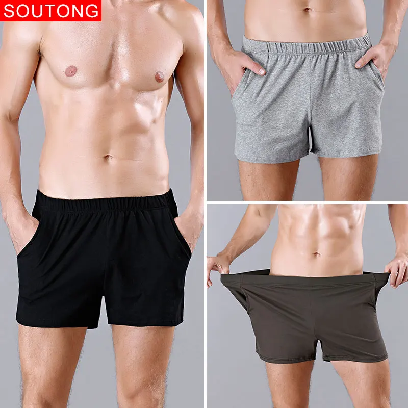 group10 Soutong, мужское нижнее белье, боксеры, шорты, летние, мутанд, хлопок, мягкие, с принтом, свободные, короткие, домашние, трусы, мужские, для сна, штаны - Цвет: group10