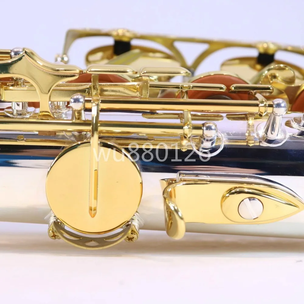 Jupiter JTS 1100SG бренд Bb Tenor саксофон латунь посеребренный корпус золотой лак ключ B