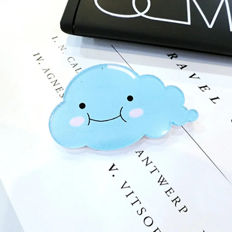 LNRRABC New 2PCS Fashion Cute Pretty Acrylic Collar Pin Badge Corsage Cartoon Brooch Jewellery DIY Decor | Украшения и аксессуары
