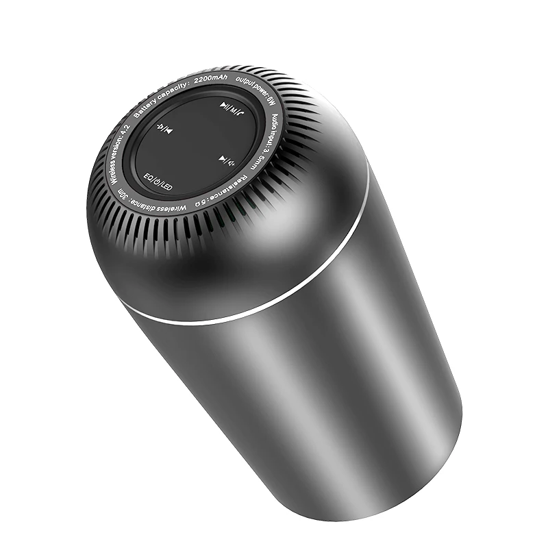 FUGN Bluetooth динамик портативный беспроводной громкоговоритель металлический