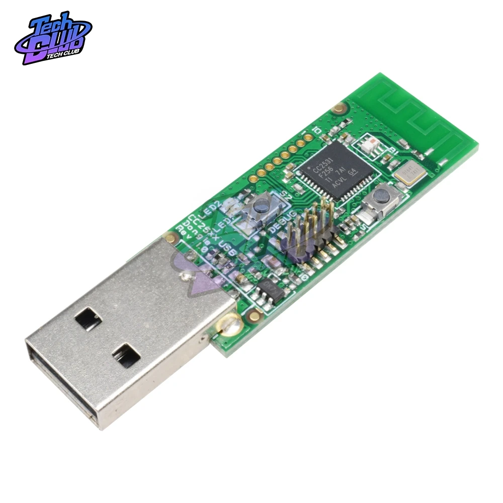 Беспроводная плата Zigbee CC2531 Sniffer модуль анализатора Packet Protocol USB интерфейс Dongle Capture