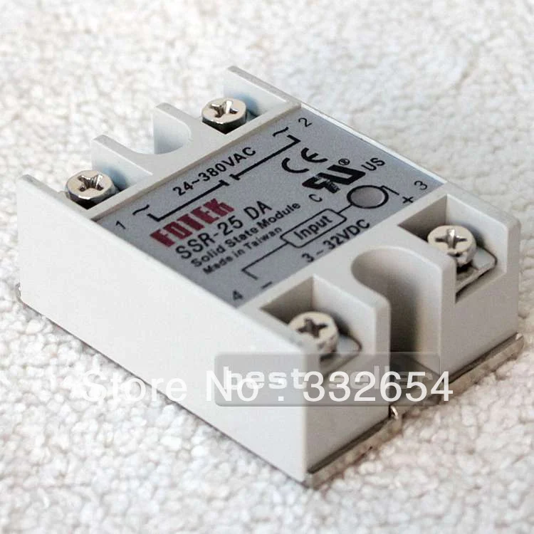 Твердотельный релейный блок 25 А/250 В 3 32 в пост. Тока|solid state relay|state relaysolid |