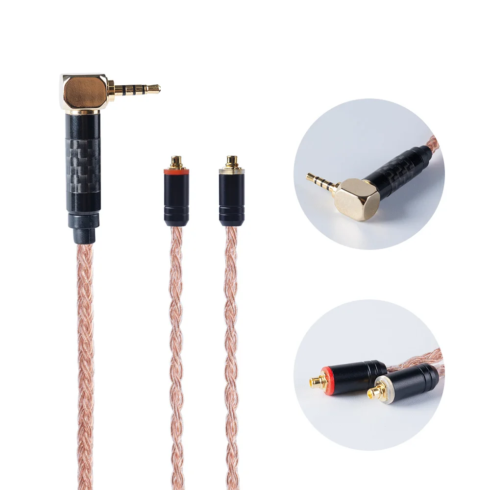 2019 HIFIHESR 16 основной импорт монокристаллической Медь балансный кабель 2 5/3 5 мм с