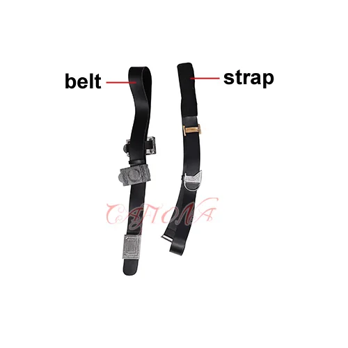 belt strap Мстители, соколиный глаз Ронин Голиаф, карнавальный костюм, аксессуары, Клинтон Бартон, косплей, черная маска на Хэллоуин, сапоги - Цвет: belt strap