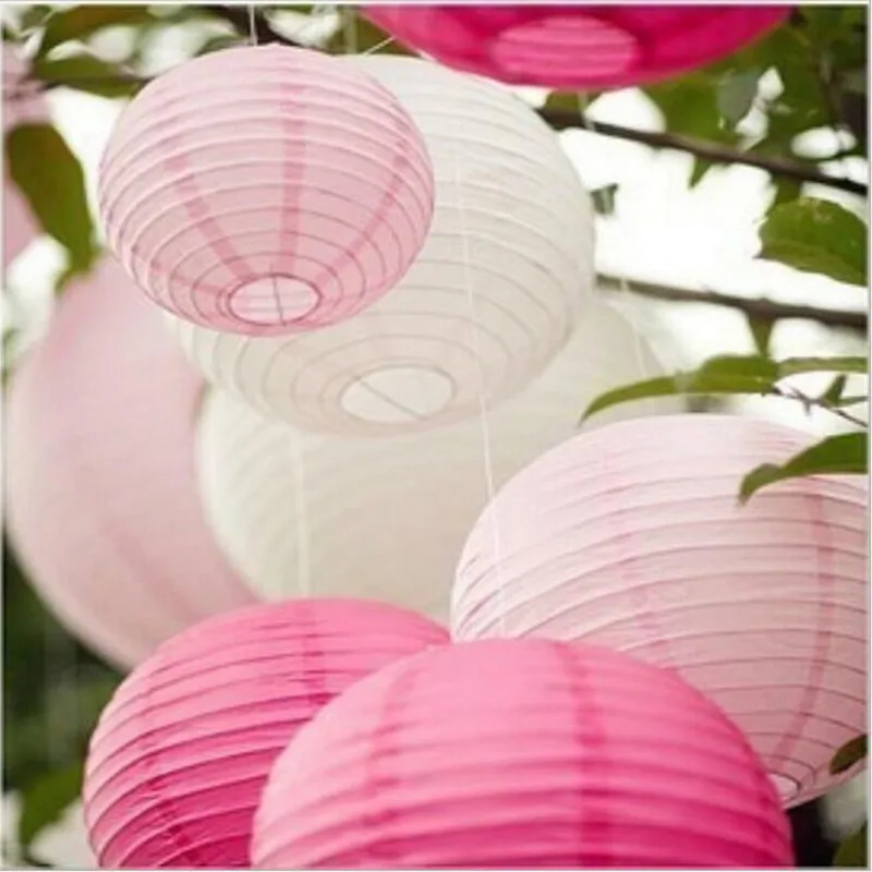 

25pcs/lot 12''(30cm) Paper Lanterns 30 Colors for Choose Round Lamps for Wedding Party Decoration Chinese Paper Lanterns