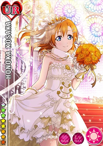 

[STOCK]Anime LoveLive!Kousaka Honoka Wedding Dress Awakening Series Cospaly Costume For Flowers Marry Women Custom-Made Any Size