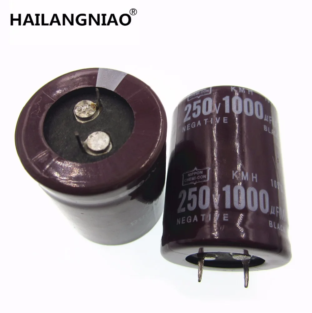 

2PCS/LOT Electrolytic capacitors 250V 1000UF Volume: 30*40mm
