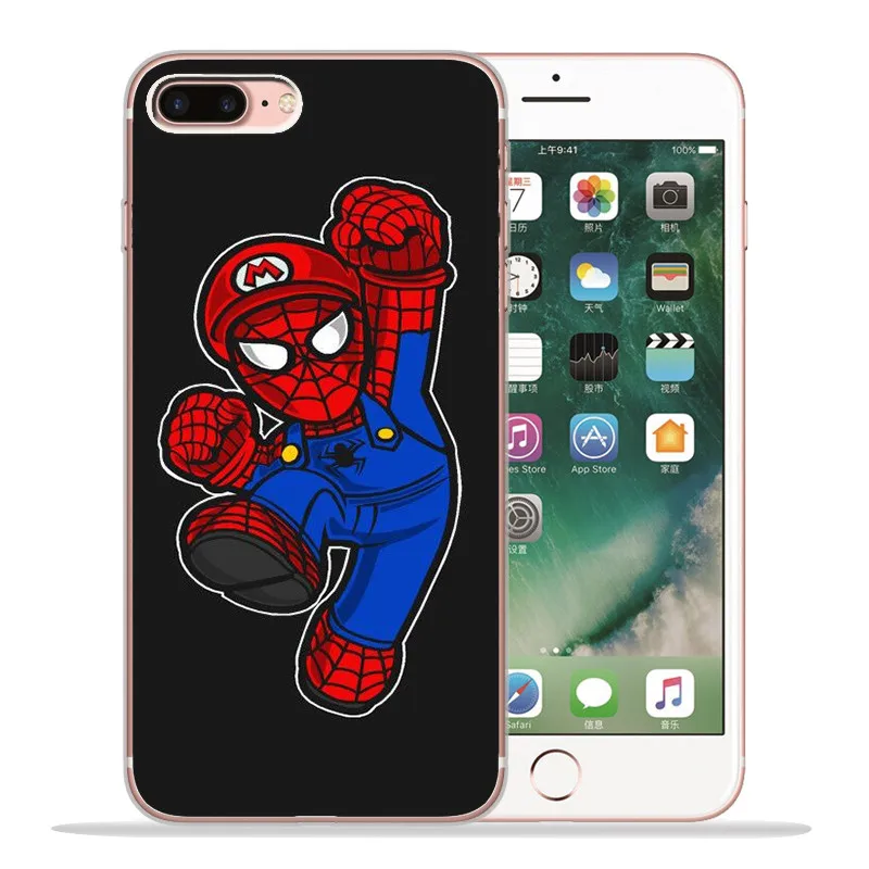 Роскошный Стич мультфильм marvel для iPhone X XR XS Max 5 5S SE 6 6S 7 8 Plus чехол для телефона Funda Coque Etui capa Capinha