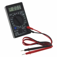 digital lcd multimeter with buzzer voltage ampere meter test probe dc ac