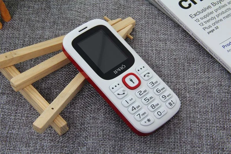Ipro бренд 1.8 дюймов разблокирована Мобильные телефоны gsm sc6531da Bluetooth сотовый